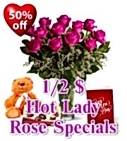 Hot Lady Roses