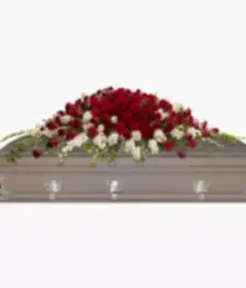 name: Garden of Grandeur Casket Spray