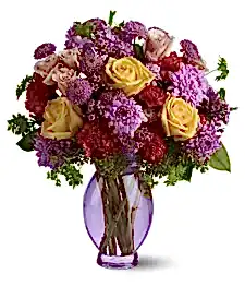 name: Pink and Lavender Bouquet