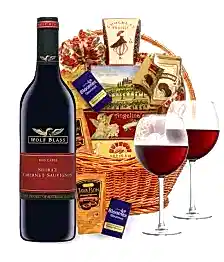 name: Deluxe Wine Basket